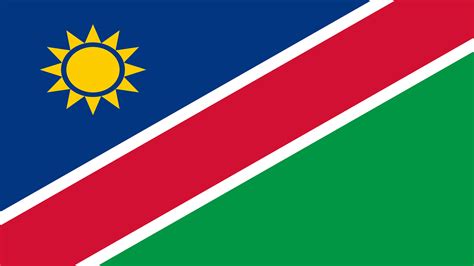 namibia flagga